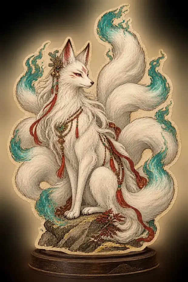 狐灵角色立绘