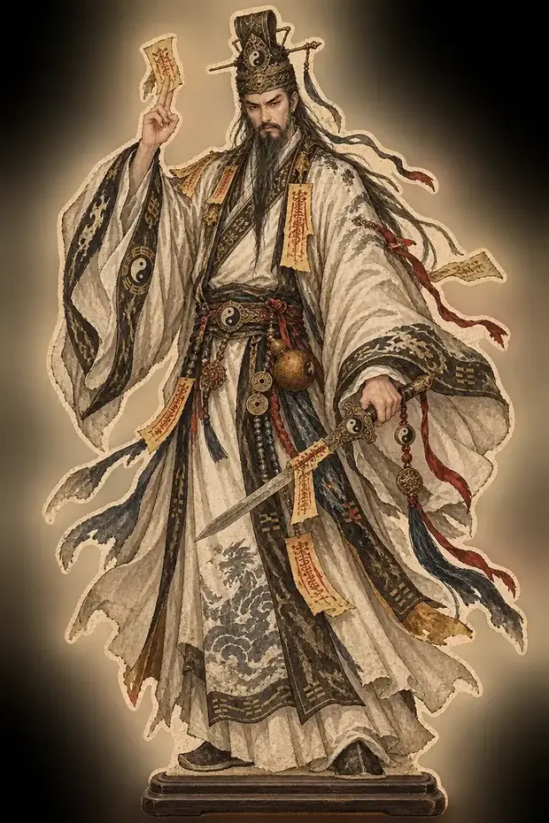 道士角色立绘
